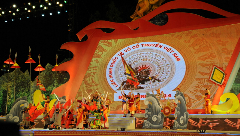 Encuentro de los amantes de las artes marciales de Vietnam